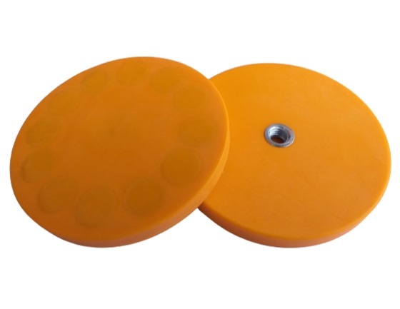 UCHWYT MAGNETYCZNY NEODYMOWY D31-1 GUMA orange