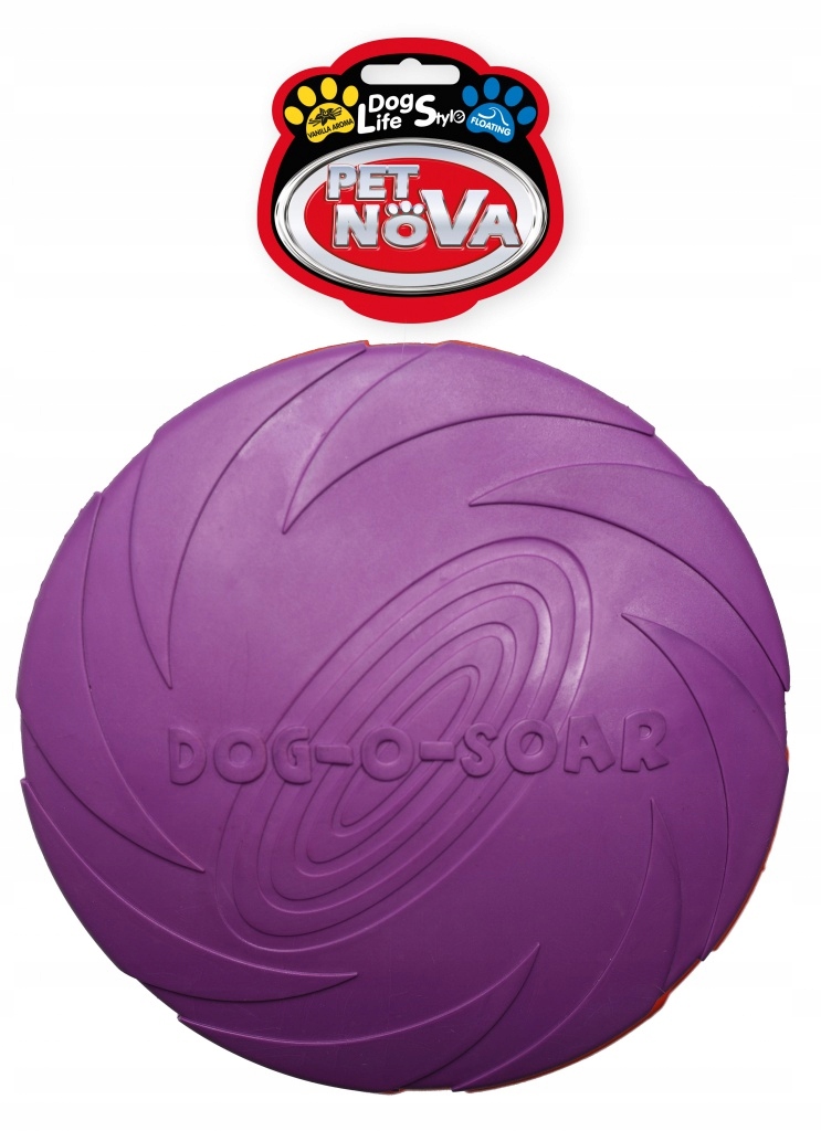 

Gumowa Zabawka dla Psa Fioletowe Frisbee 22cm Dysk