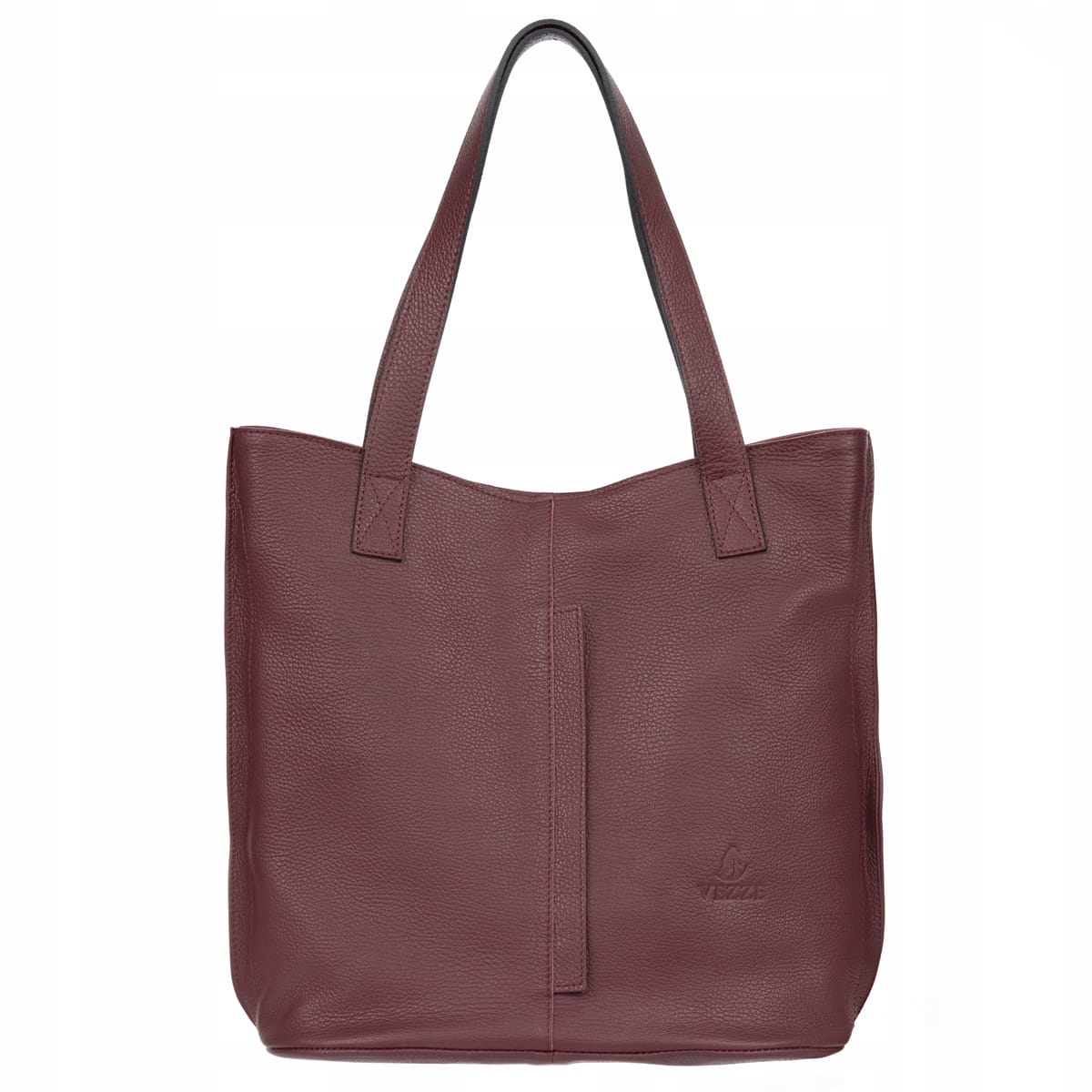 Dámská kožená taška Vezze Citta Bordó
