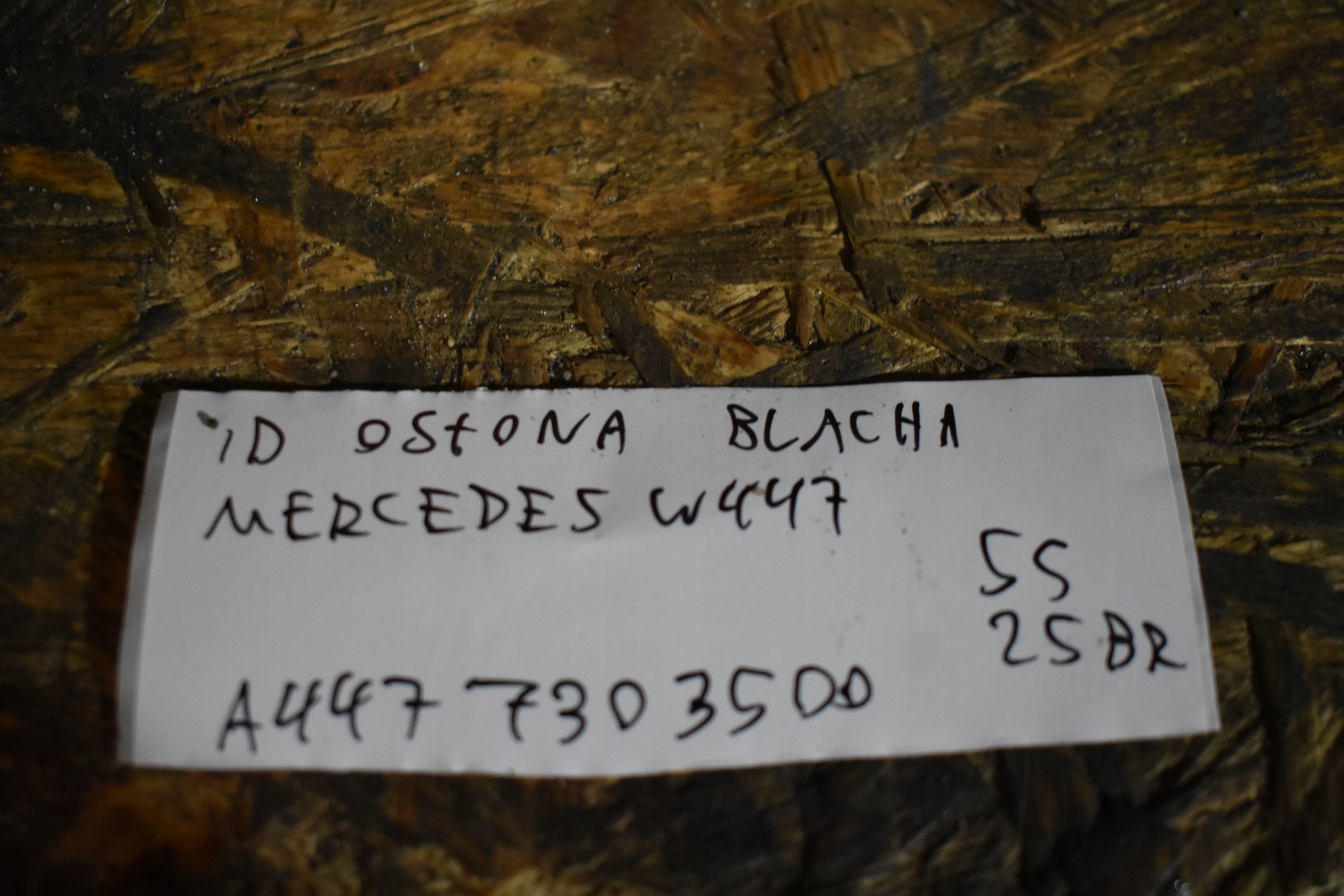 IDEALNA Blech Blende Abdeckung TERMICZNA MERCEDES VITO W447 1
