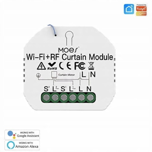 

Sterownik rolet WiFi Rf 433MHz Tuya dopuszkowy