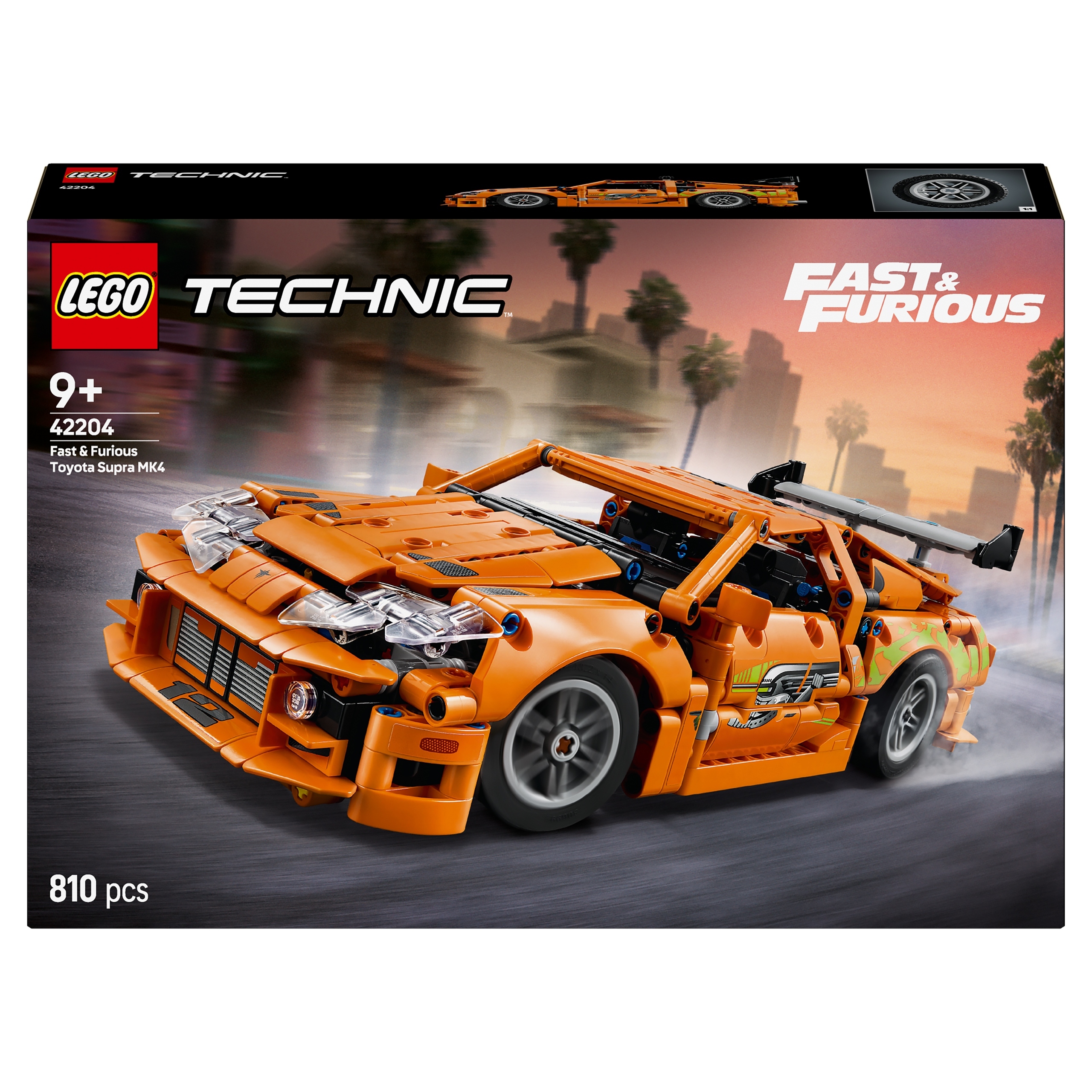 Lego Technic Auto Fast and Furious Toyota Supra MK4 Auto Dárek