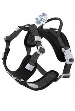 Levně Postroj Hurtta Weekend Warrior II Eco černý 65-80