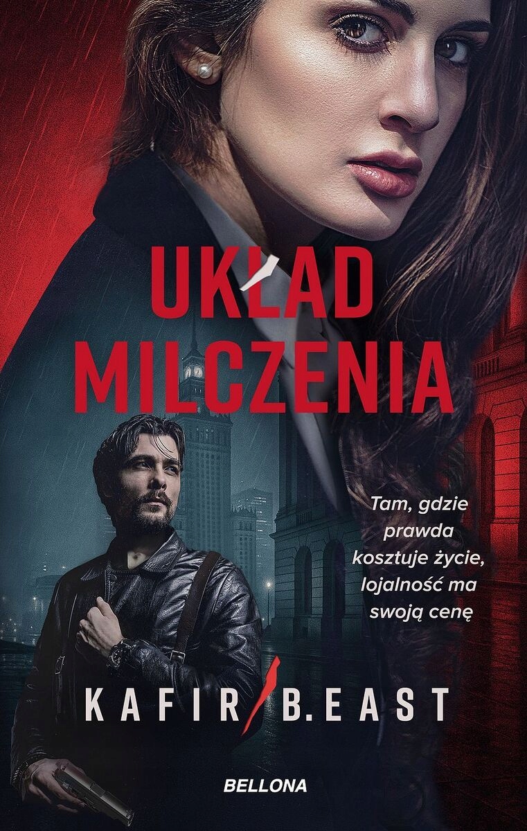Układ milczenia (książka z autografem) B. East, Kafir