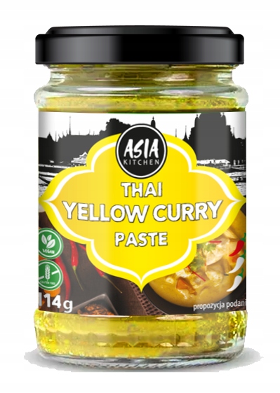 

Tajska Pasta Curry Żółta Yellow Curry Paste 114g