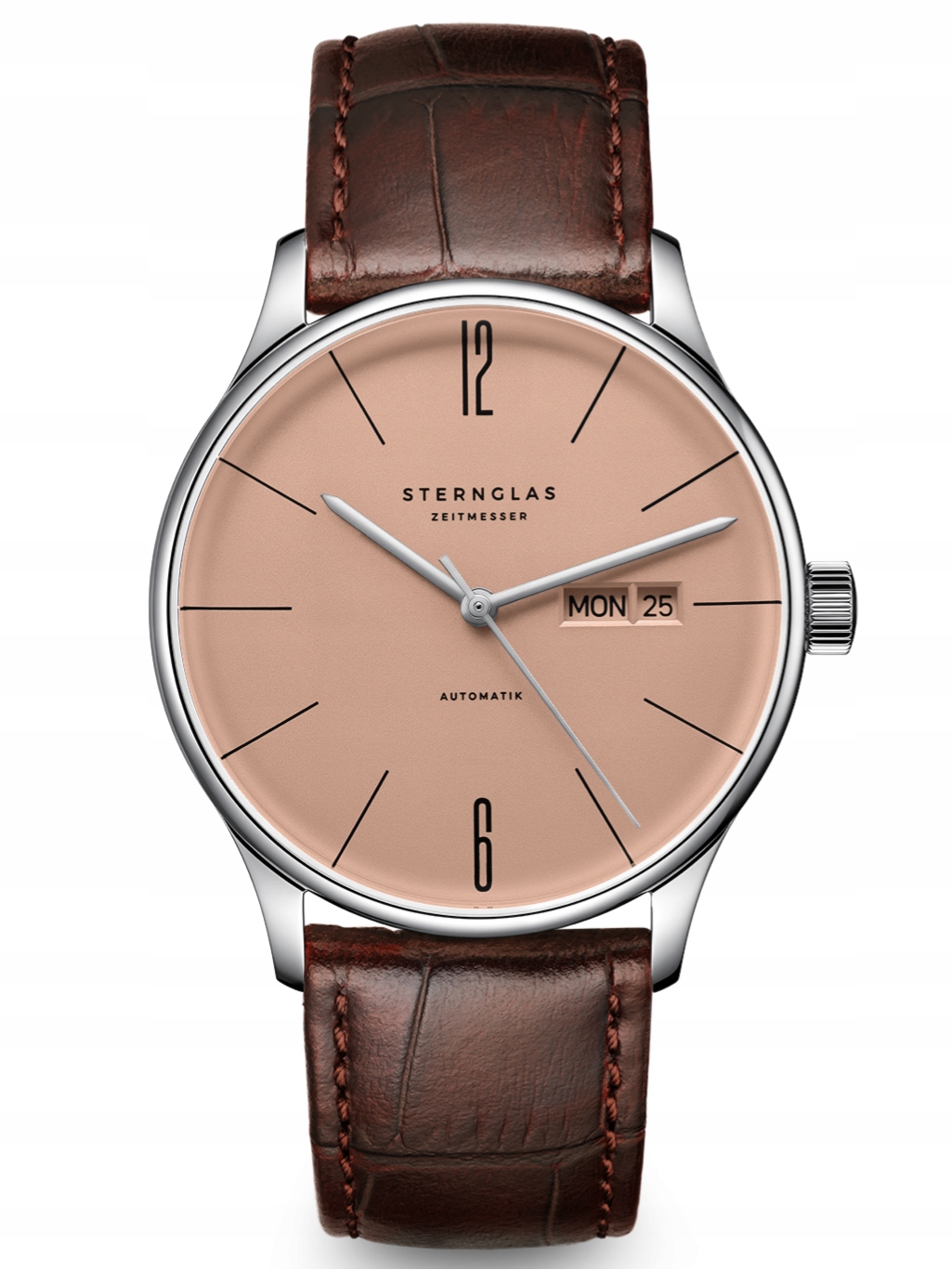 Nové Originální Pánské hodinky Sternglas S02-BE56-HE05 Berlin Automatik