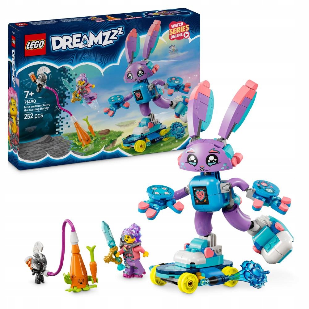 LEGO DREAMZzz Izzie i gamerski Bunchu 71490