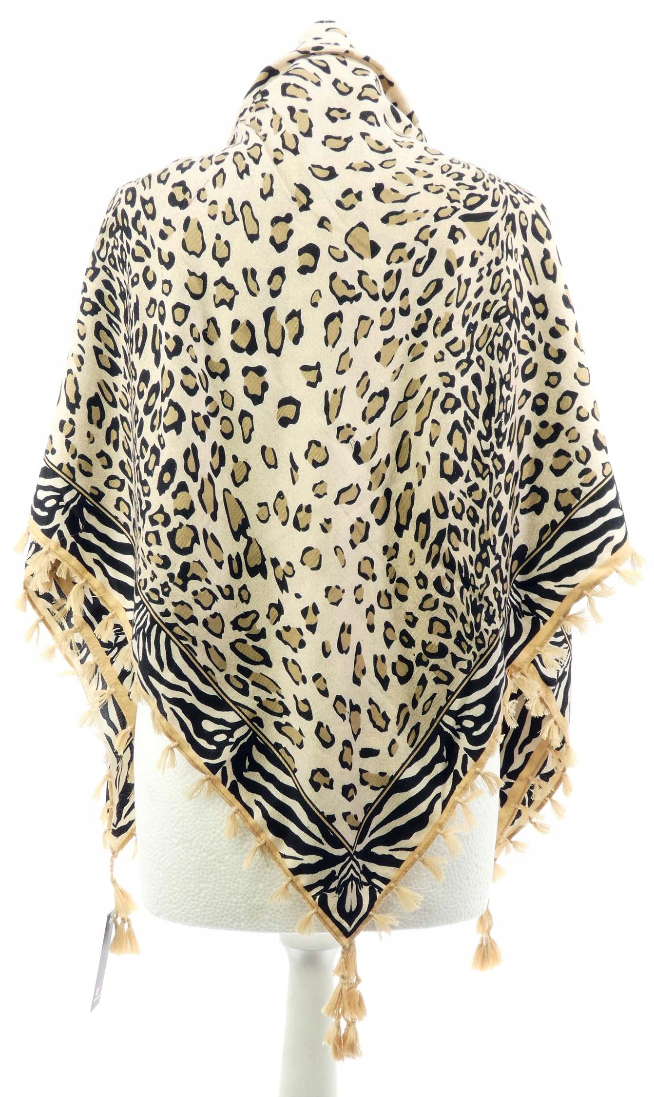 PIĘKNA WZORZYSTA CHUSTA APASZKA WZÓR PANTERA Płeć kobieta