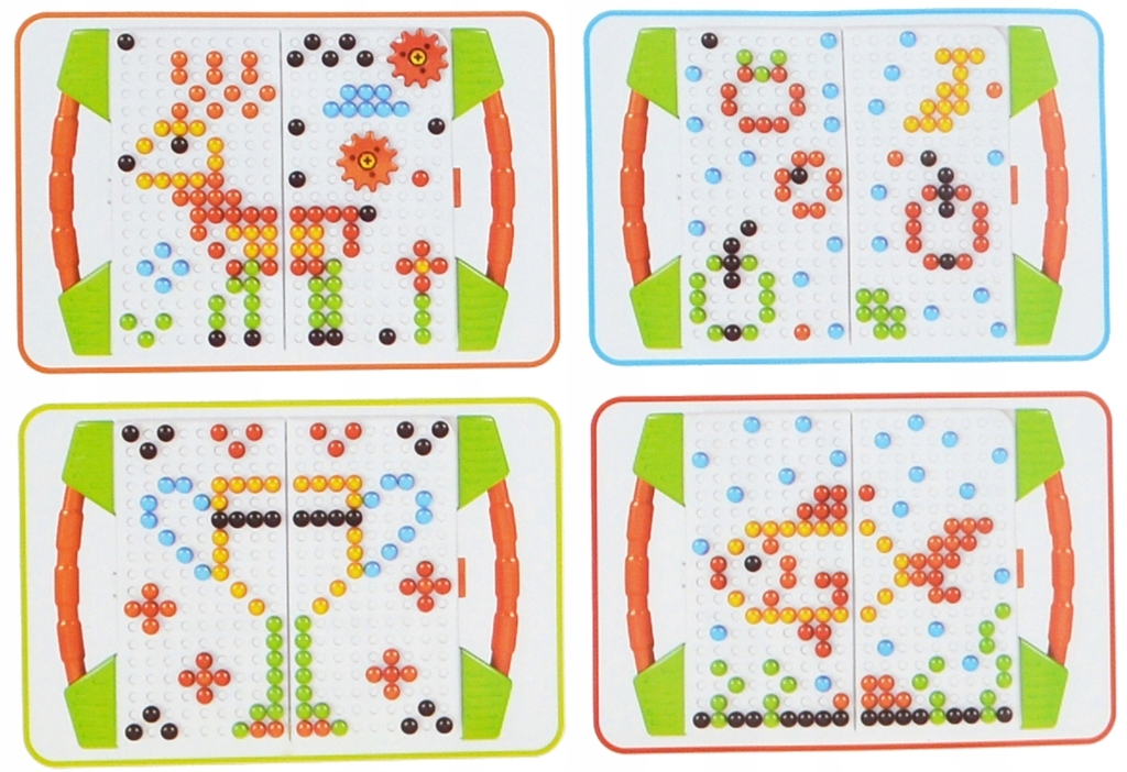 ZESTAW KONSTRUKCYJNY MONTESSORI KLOCKI 3D WALIZKA Szerokość produktu 41.5 cm