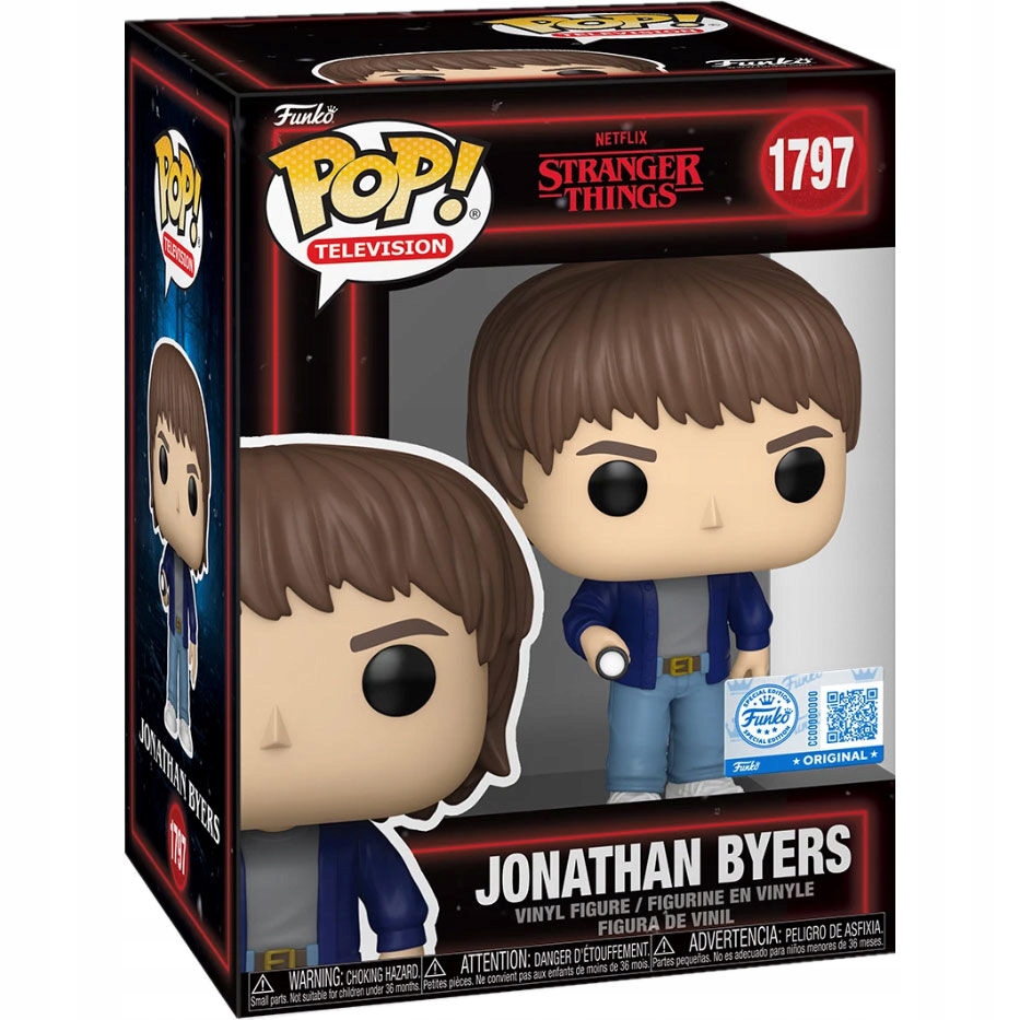 Funko Pop! #1797 Jonathan Byers Stranger Things