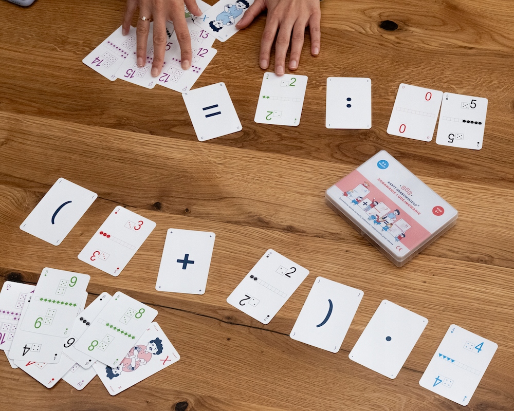 Karty Grabowskiego Dodawanie i odejmowanie - 9 gier Wydawca Karty Grabowskiego