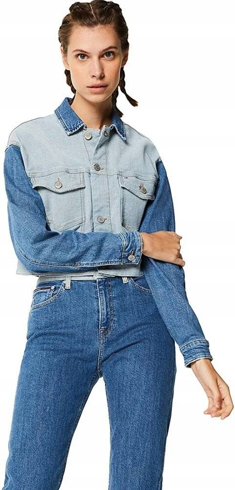 

Kurtka Tommy Jeans Cropped damska jeansowa r L
