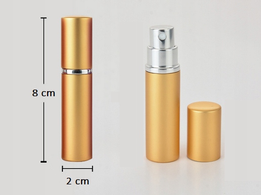 ATOMIZER PODRÓŻNY ETUI DO PERFUM BUTELECZKA FLAKON Stan opakowania oryginalne