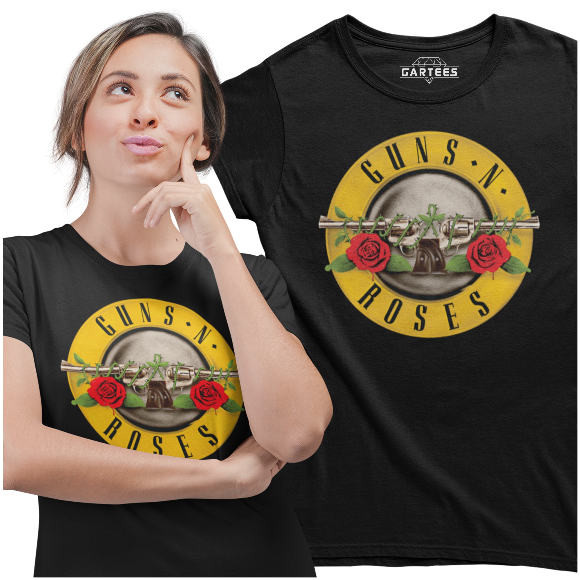 

Koszulka Damska Guns N Roses Slash Na Koncert