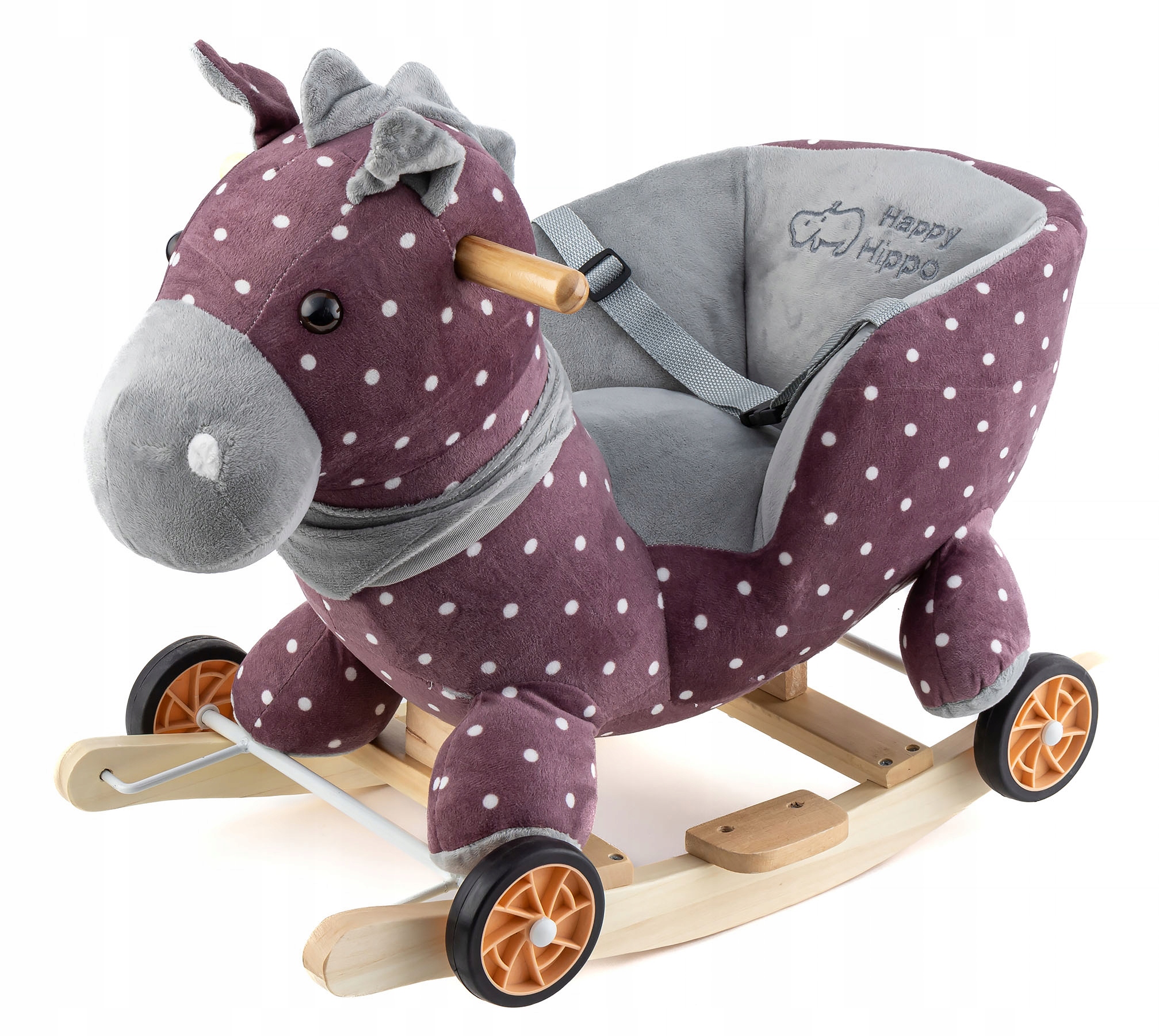 

Bujak konik jeździk na biegunach fioletowy