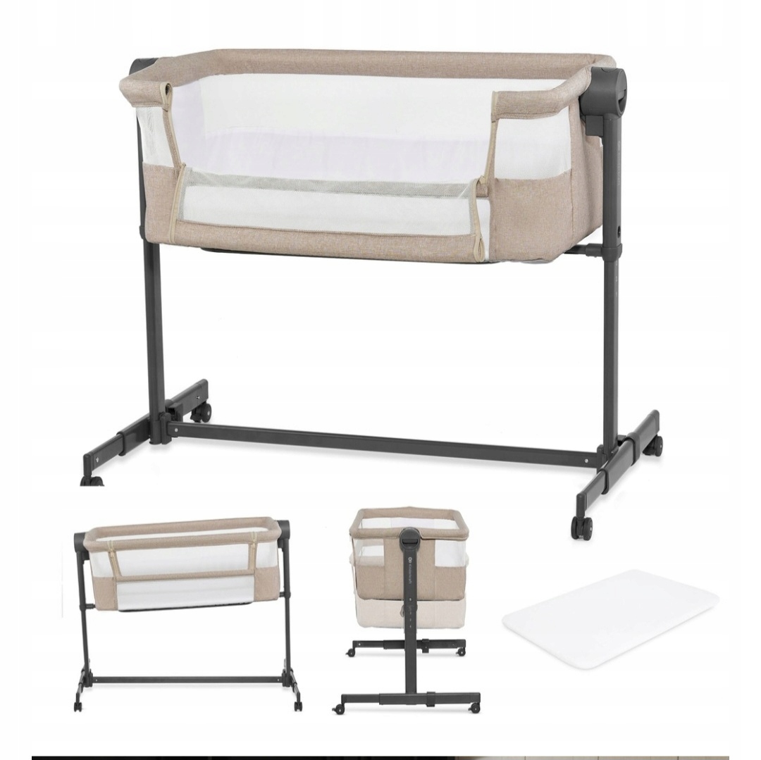 Łóżeczko turystyczne Kinderkraft dostawne dziecięce dostawka Neste Up 2