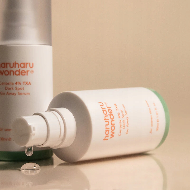 Haruharu Wonder - Centella 4% TXA Dark Spot Go Away Serum, 30ml serum rozjaśniające — 11
