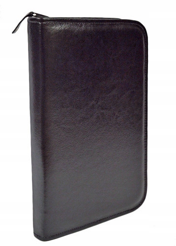 Mała aktówka mieści format A5 Teczka Biwuar SKÓRA Marka A-Art