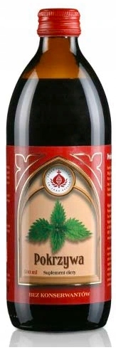 

Sok z pokrzywy Produkty Bonifraterskie 500ml Wit C