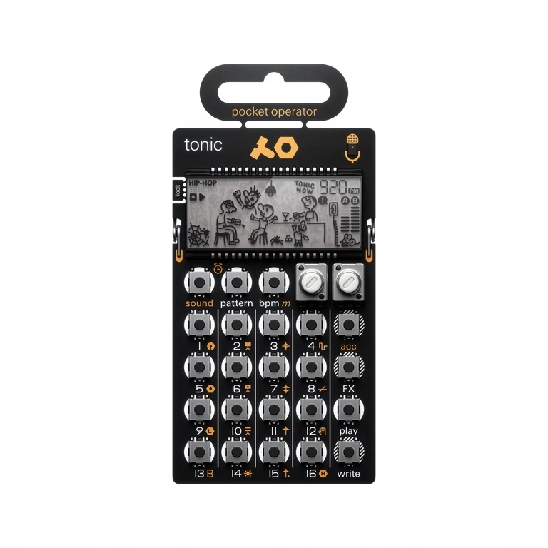 Teenage Engineering PO-32 tonic – Syntezátor bicích a sekvencer