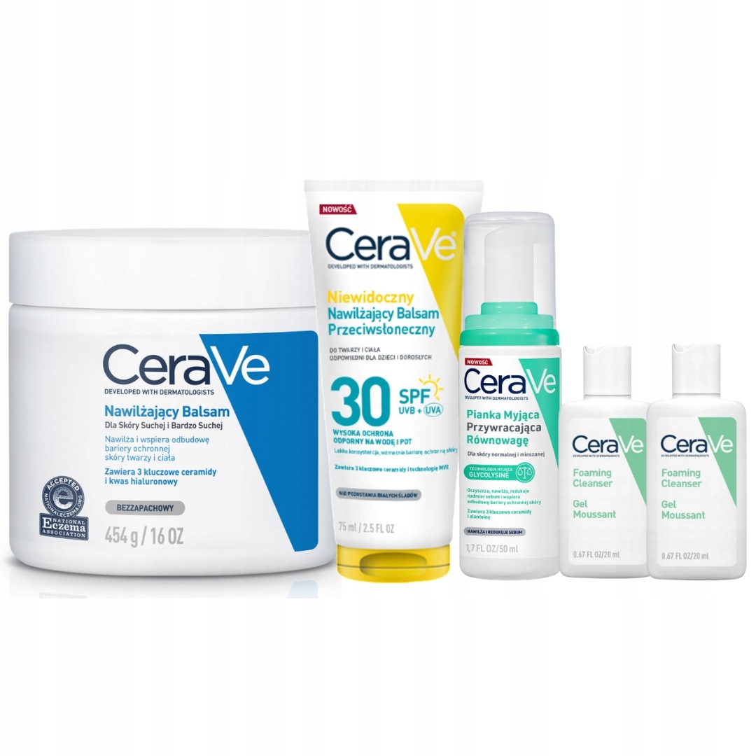 CeraVe Nawilżający balsam do ciała 454g Balsam Przeciwsłoneczny SPF30