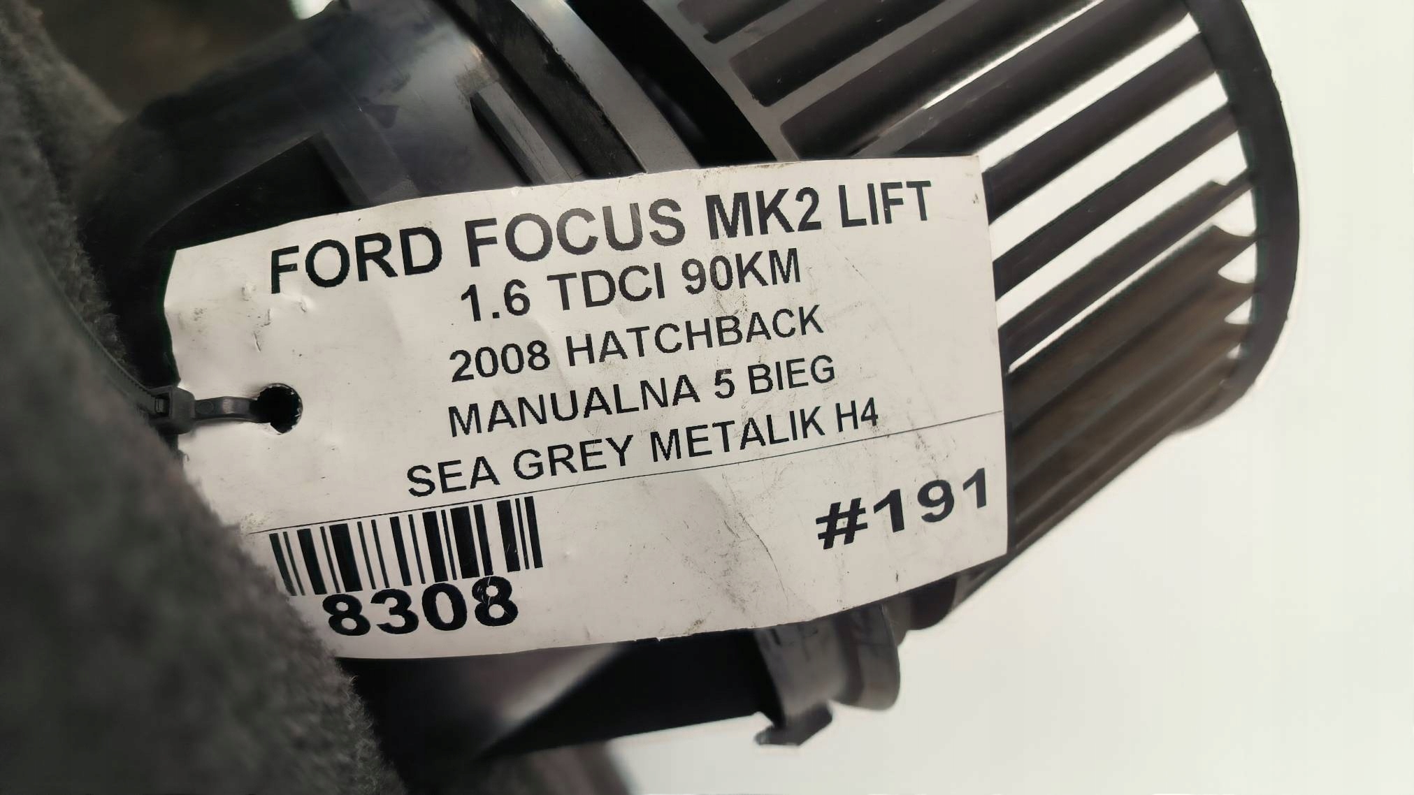 heating fan cab 3M5H-18456-EC FORD FOCUS MK2