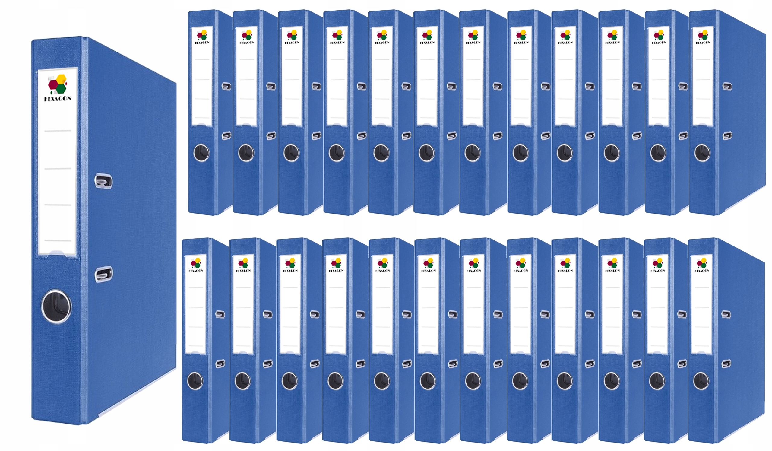 Segregator A4 dźwigniowy 55mm Niebieski 25 szt.