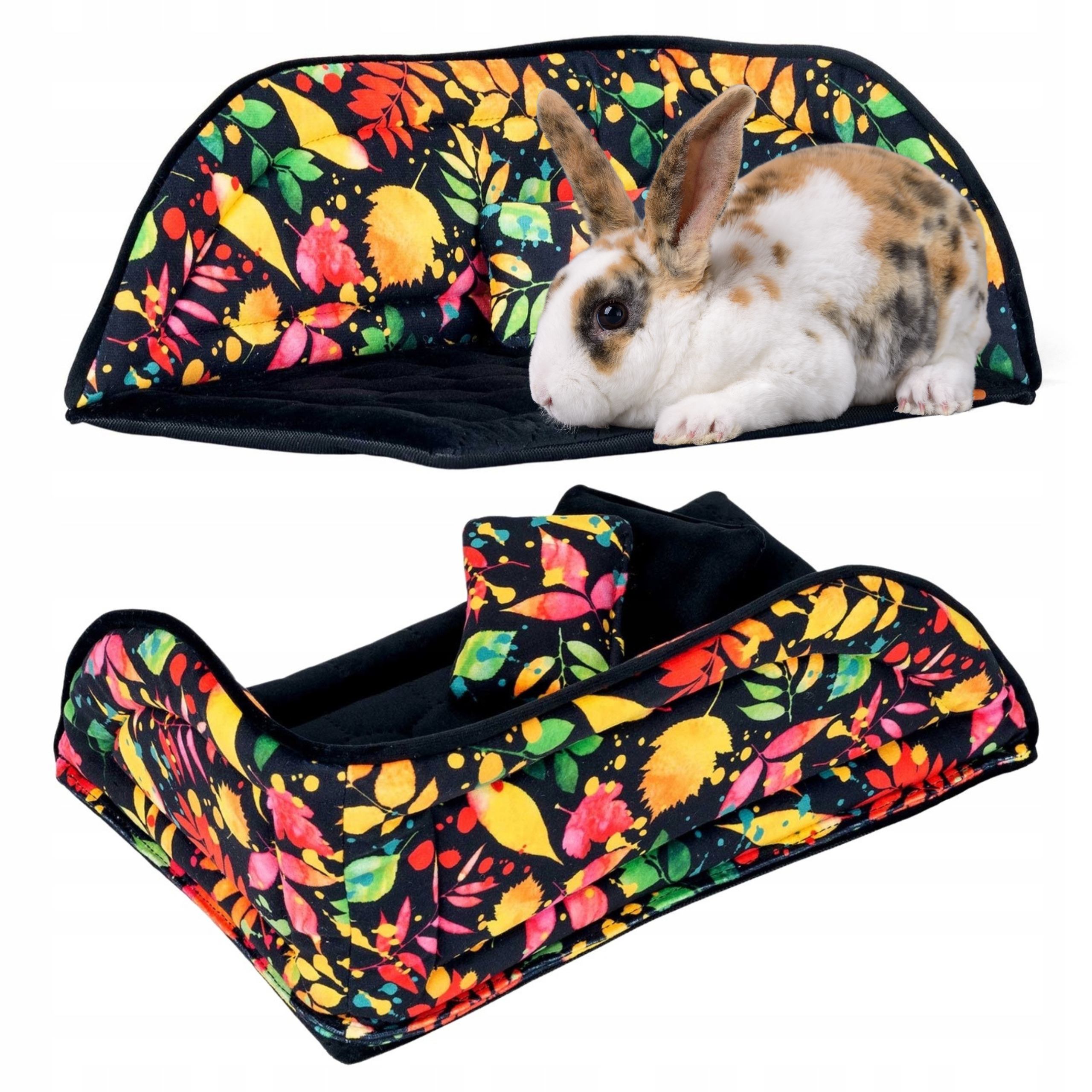 Pelíšek Pohovka Potah Rohová Králíčci Prasátka Ježci Hlodavci 30x40 cm