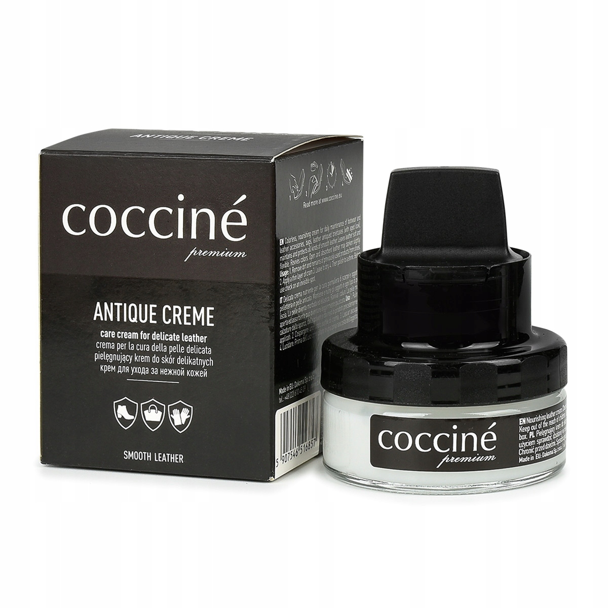 

Krem do czyszczenia skór 50 ml w słoiczku Coccine