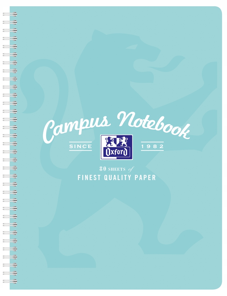 

Kołozeszyt Oxford Campus A4+ 80K 90G Kratka Pastel