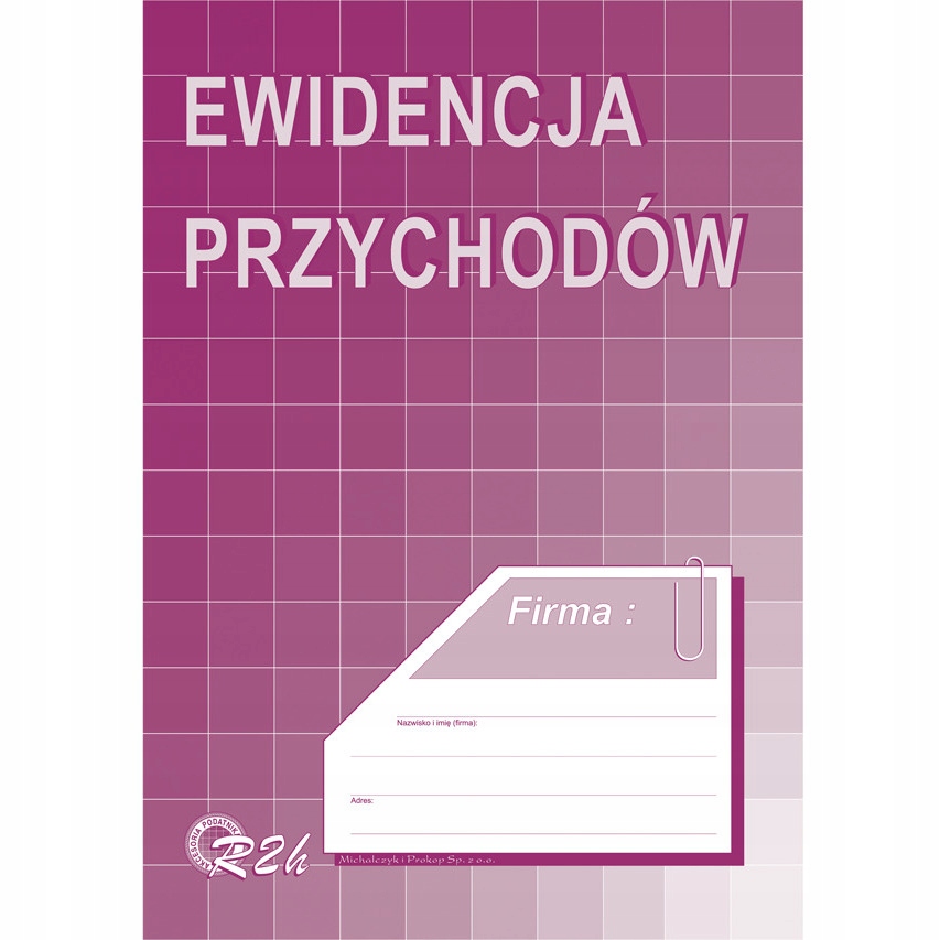 

R02-H Ewidencja przychodów A4 od styczeń 2020 Mich