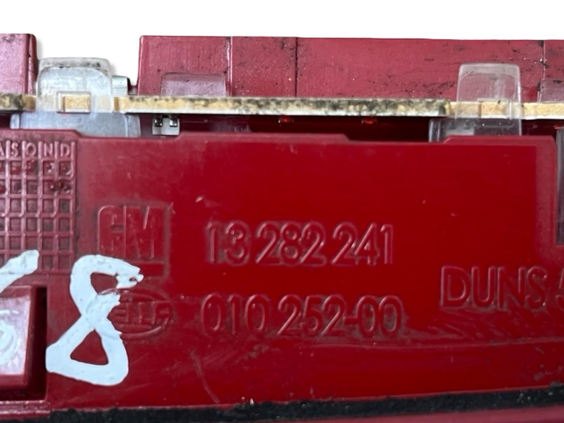 light third brake light Opel Astra J facelift 2012 13282241