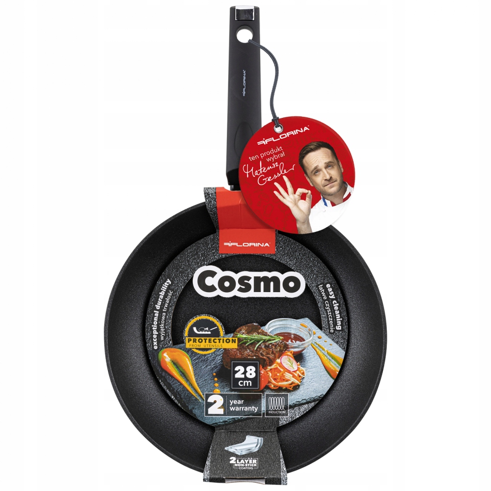 

Patelnia Indukcja nieprzywierająca Florina 28 cm