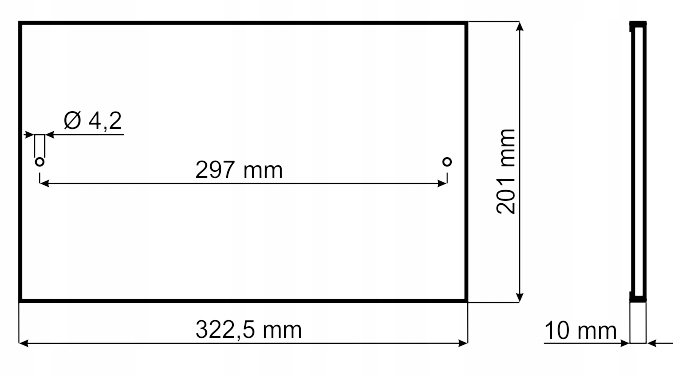 TABLICZKA ADRESOWA DUŻA NIEBIESKA - METALOWA -UV Waga produktu z opakowaniem jednostkowym 0.5 kg