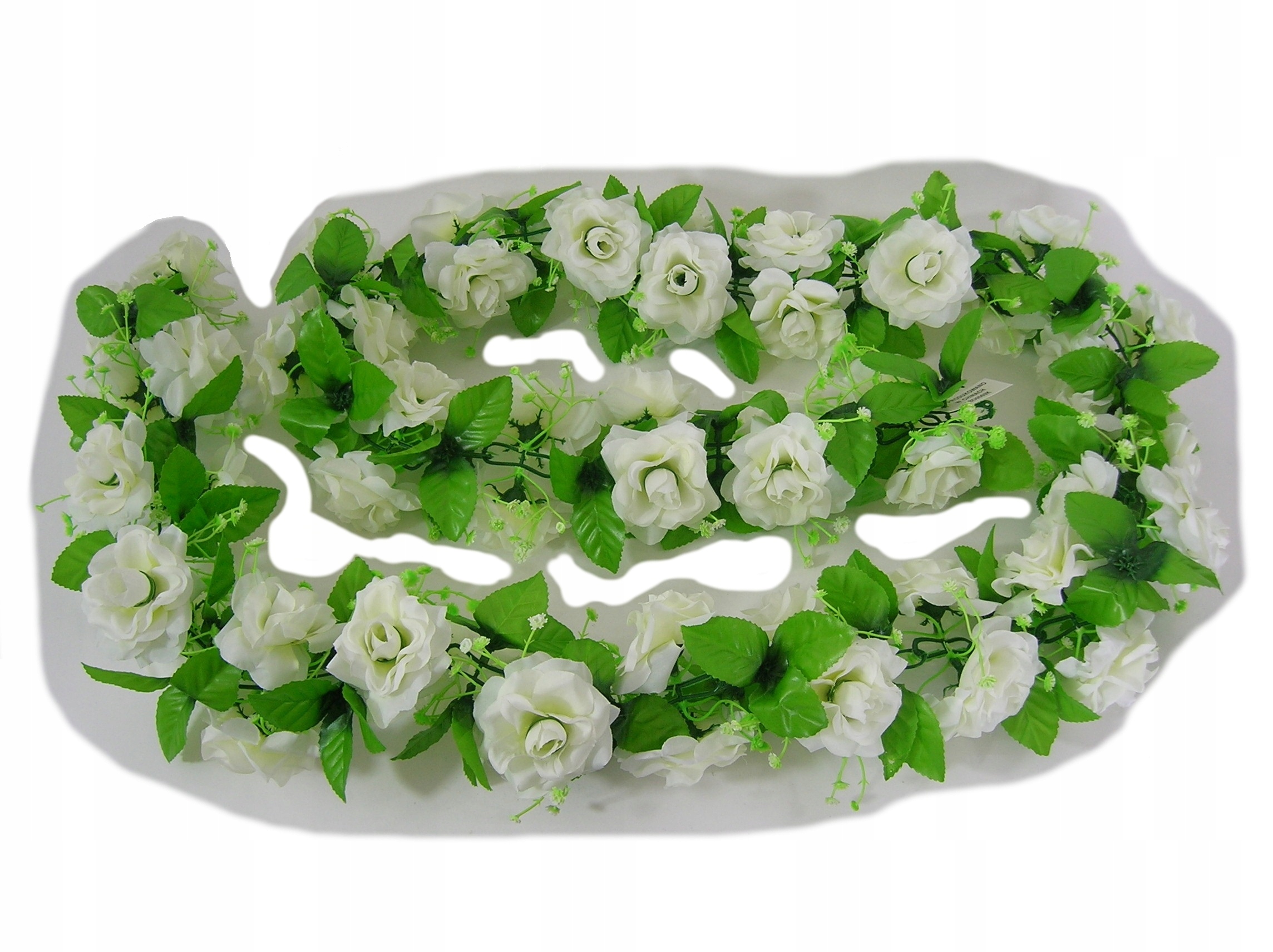 

Sztuczne Kwiaty Girlanda Z Różami Kremowa