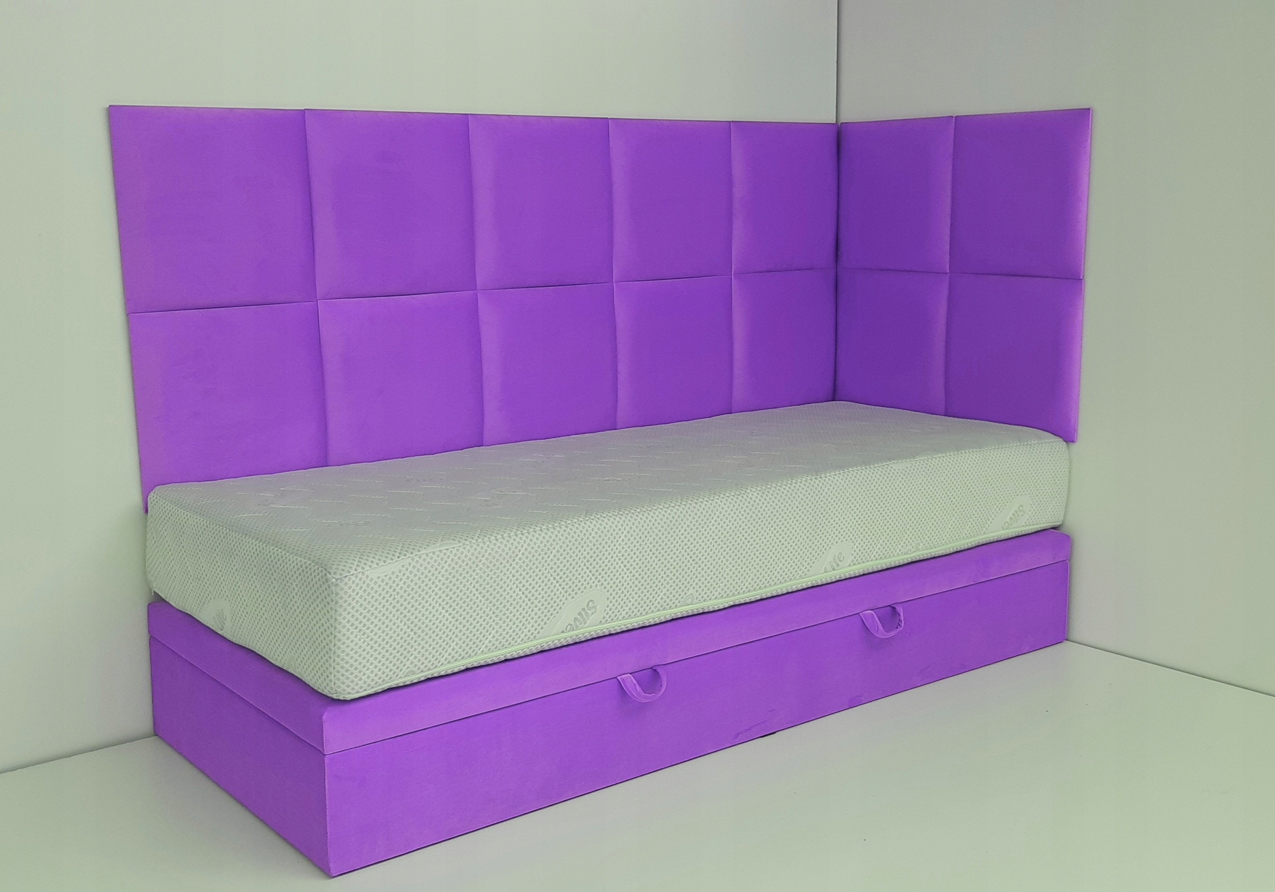 PANELE TAPICEROWANE ŚCIENNE WEZGŁOWIE 25 x 25 Producent inna