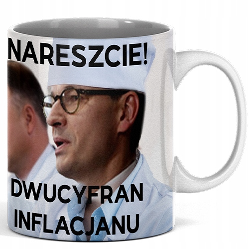 

Śmieszny Kubek Premier Duda Inflacja Pis