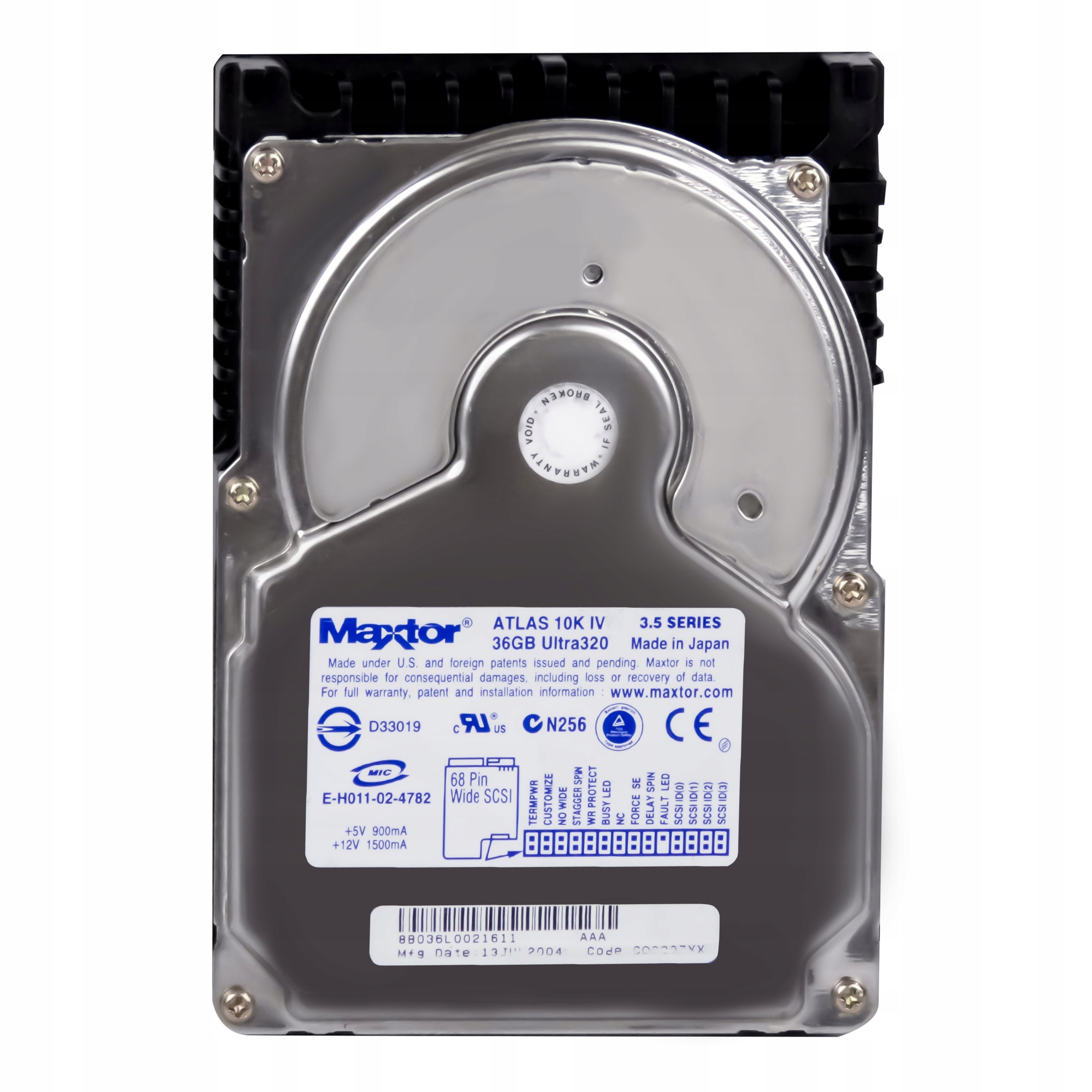 Maxtor Atlas 10K IV 36GB 10K Scsi 3.5'' 8B036L0