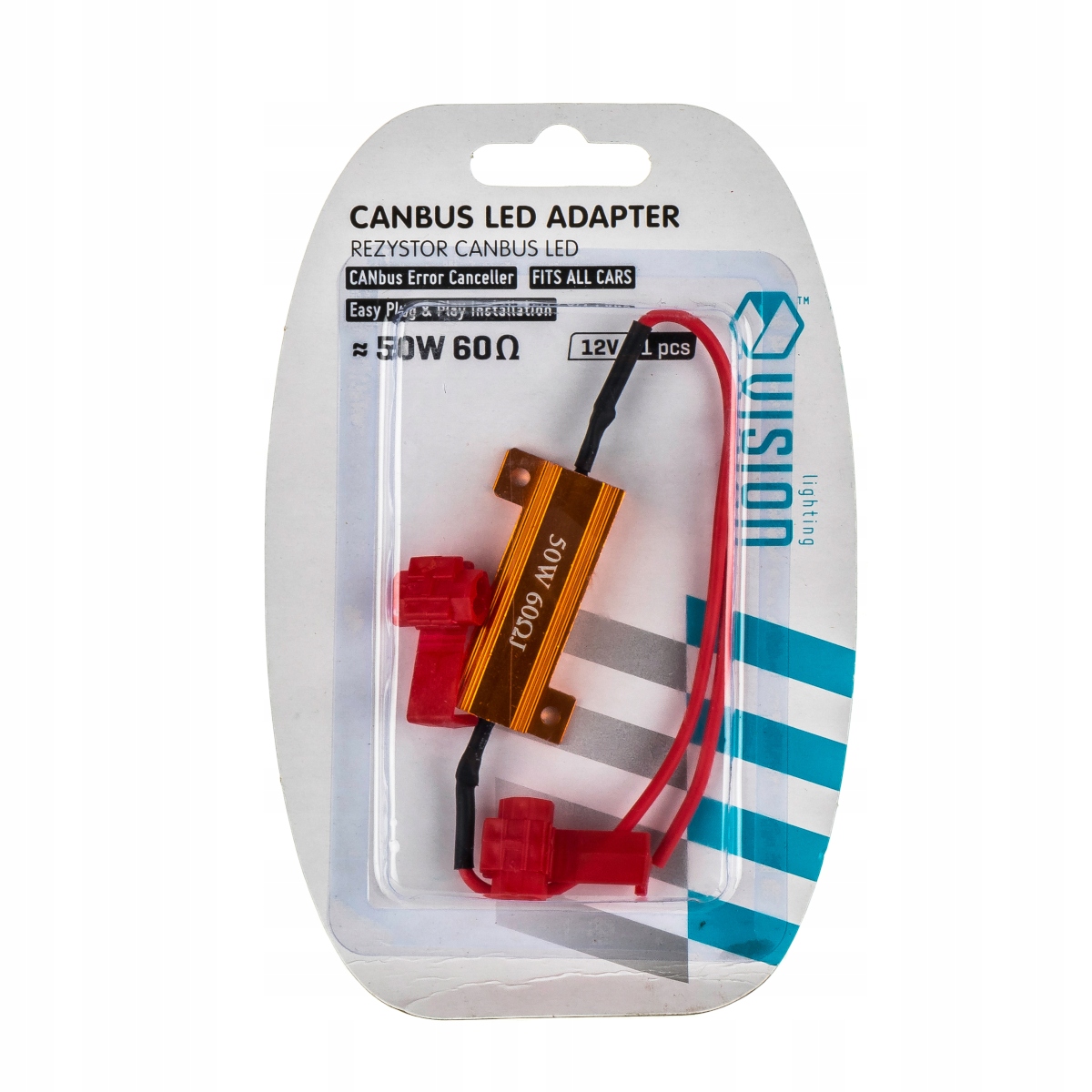 

Opornik Rezystor Żarówki Canbus Led 50W 60Ohm