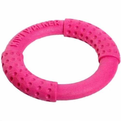 

Ring zabawka małego psa Kiwi Walker różowy 13cm S