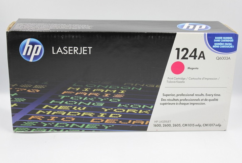 Hp 124A Q6003A toner magenta originál