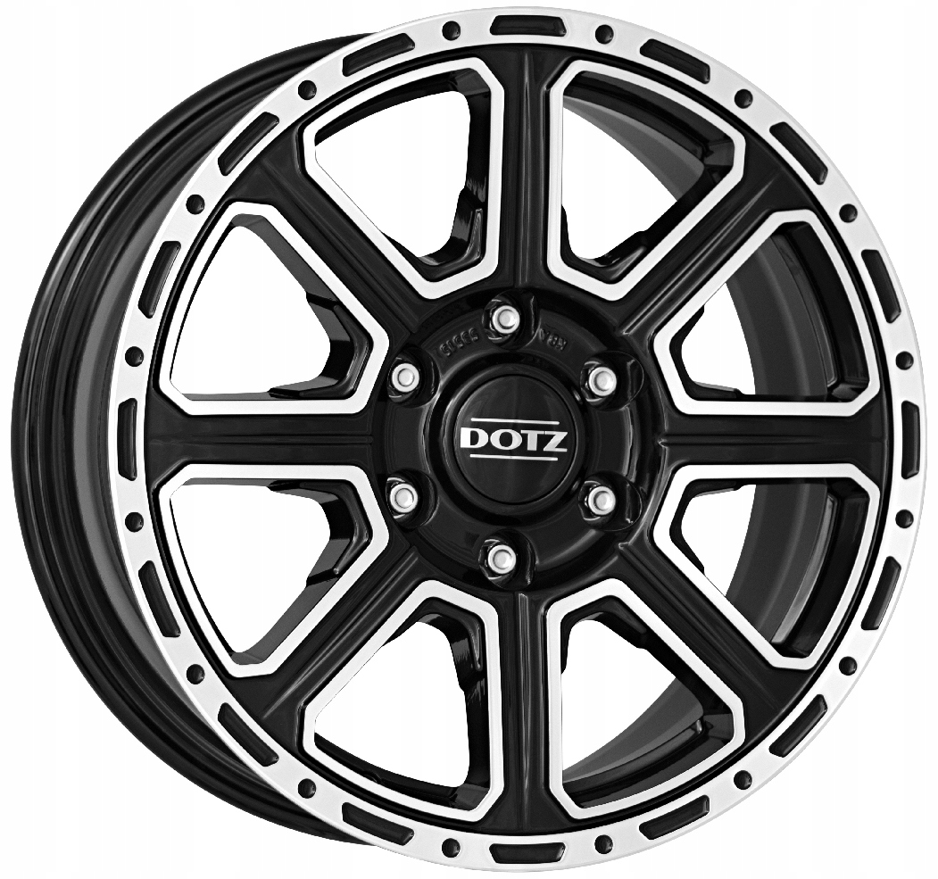 1x Dotz Kalahari Dark 8x 18 6x139,7 ET34 OKAGDBP34