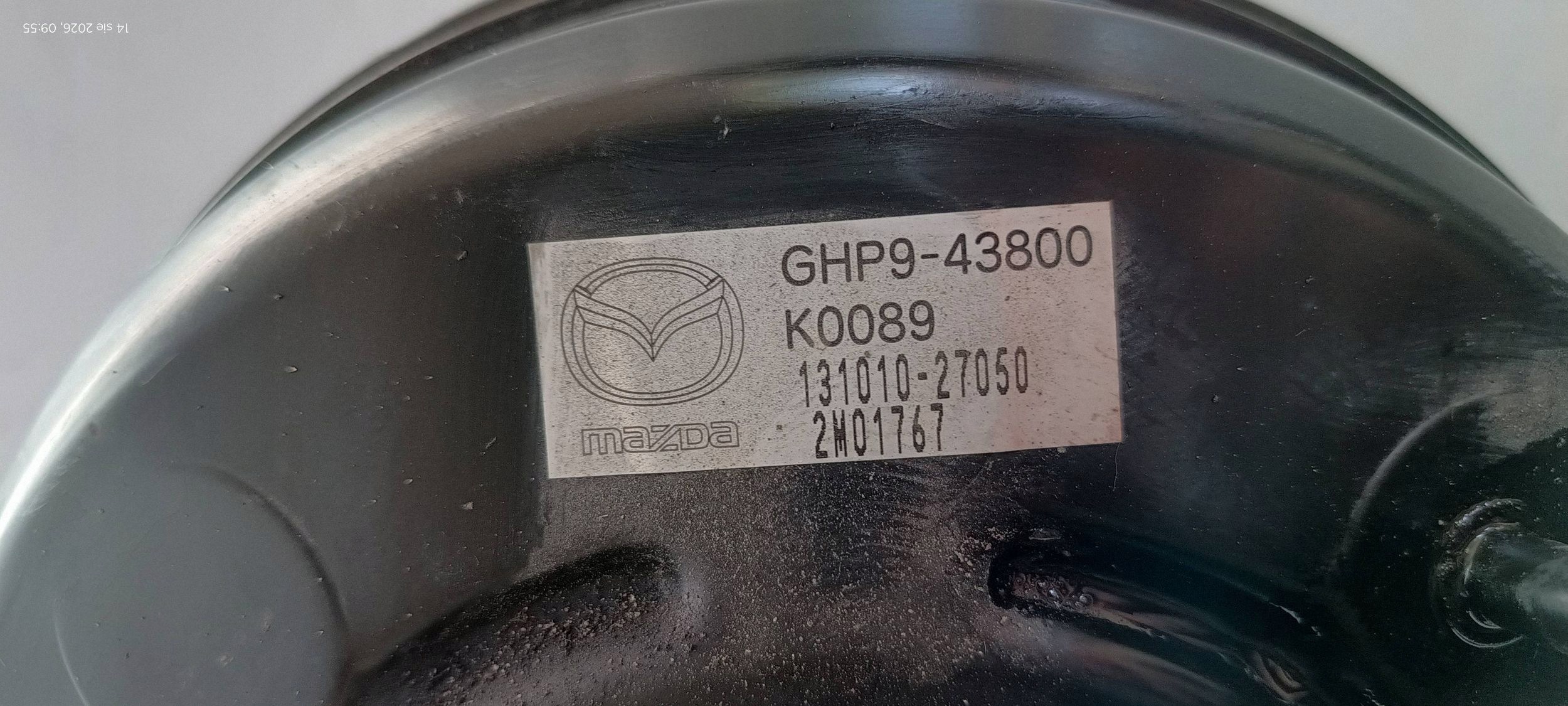 servo bremsen MAZDA 6 III GJ GHP9-43800
