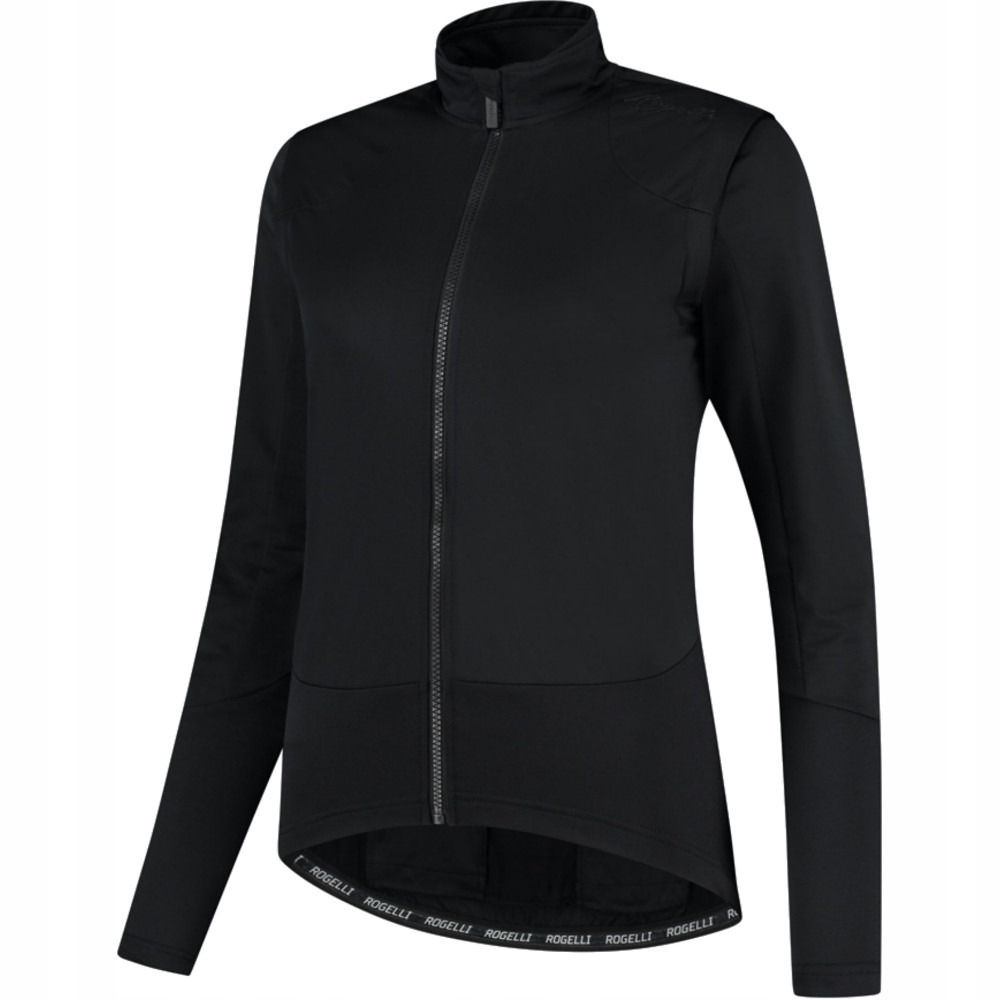 Rogelli Glory Dámská softshellová cyklistická bunda L Dynashield černá
