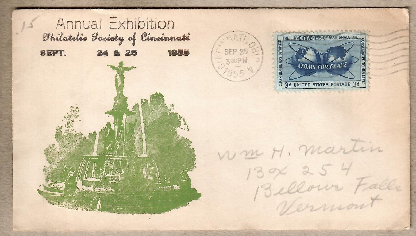 USA, 1955 r. , koperta