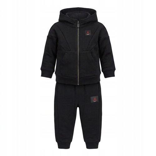 Zestaw dres dziecięcy bluza spodnie Air Jordan Fight 5 Czarny 12M