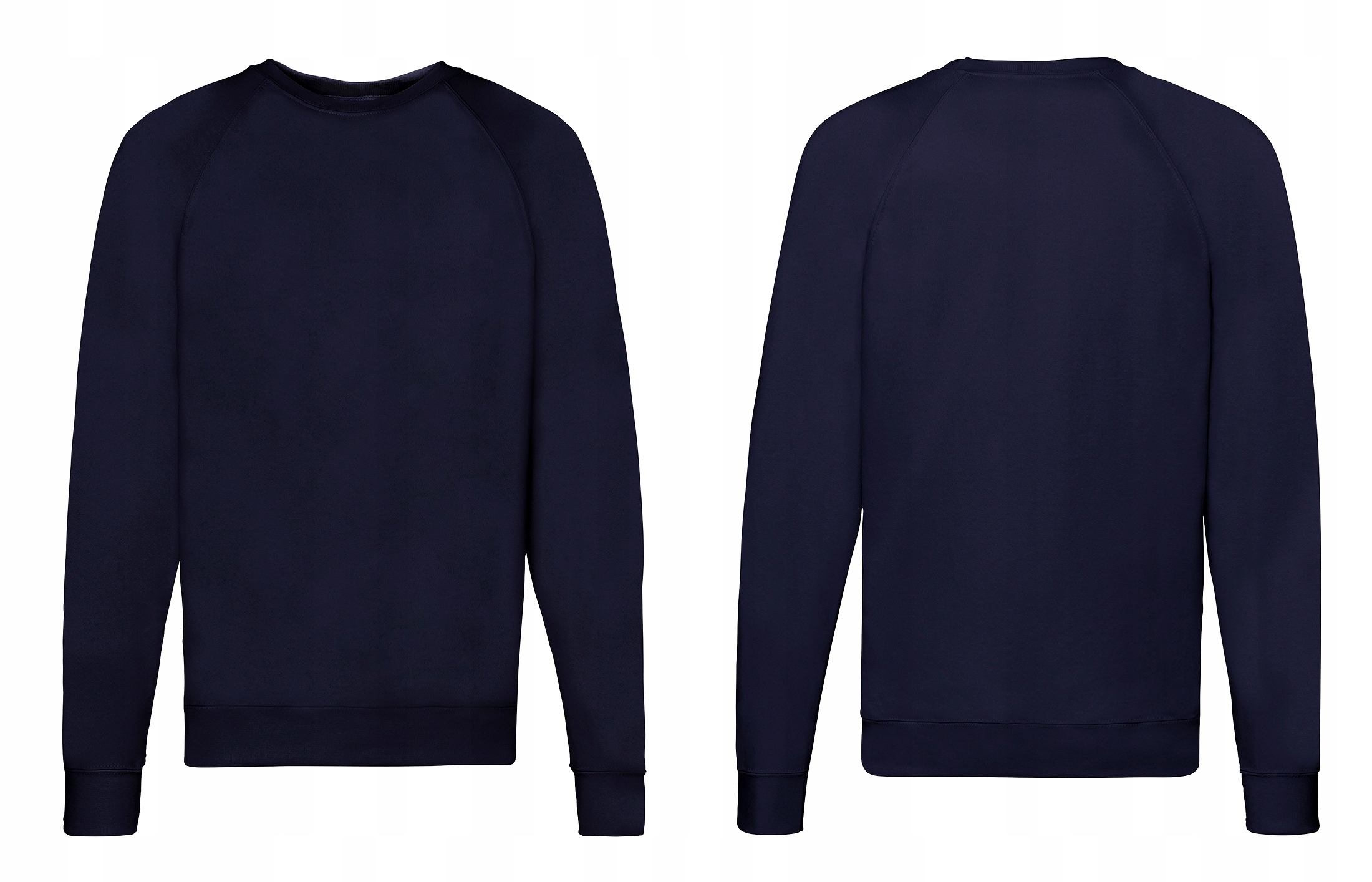 BLUZA FRUIT OF THE LOOM LEKKA Raglan D.navy M