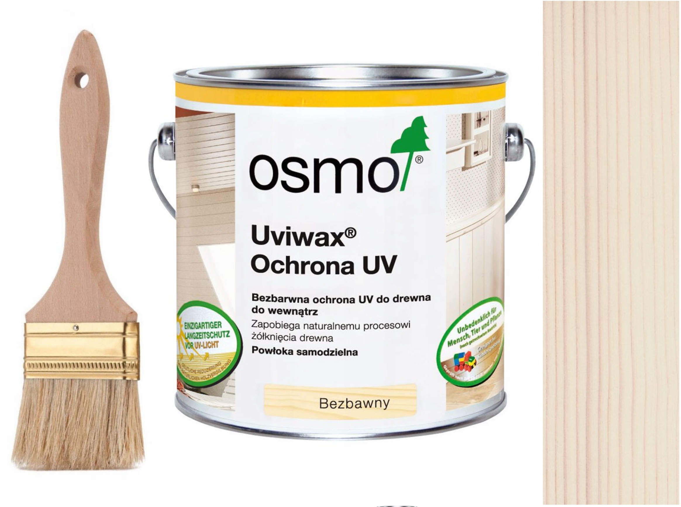 Osmo Ochrana Dřeva Uviwax Bílá 7266 0,75 L