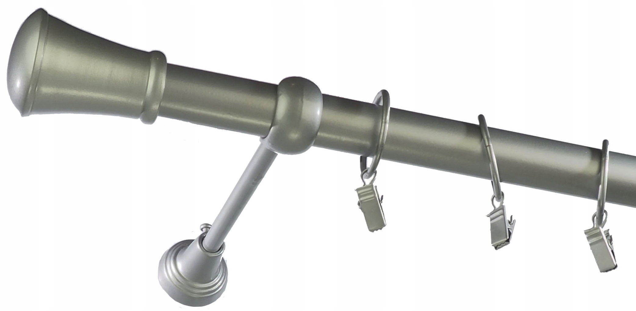 Karnisz metalowy fi 25 pojedyńczy 290 cm Kod producenta fajnydom_net