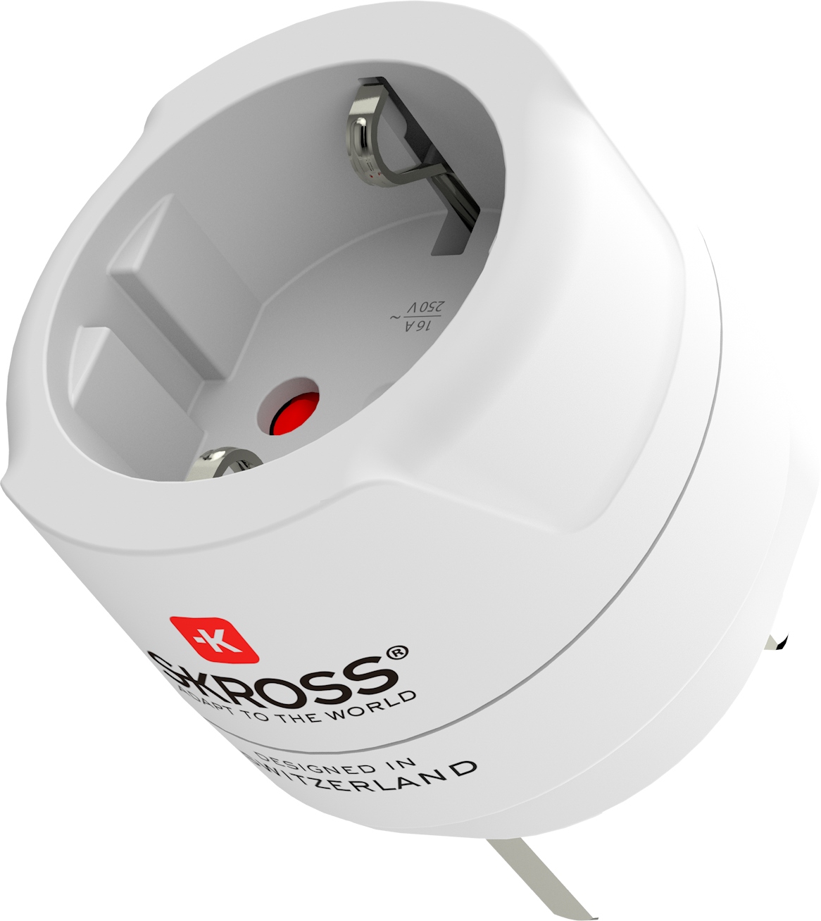 Adapter podróżny Skross 1.500230-E biały